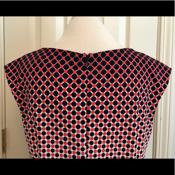 Cute White, Red and Blue Dress - Picture 8 of 8